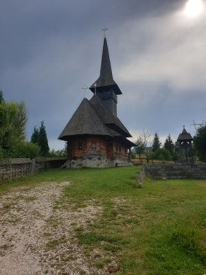 Oude kerk in de omgeving van Bran - roemenie