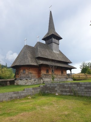 Oude kerk in de omgeving van Bran - roemenie