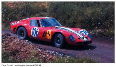 Ferrari 250 GTO chassis 3809 GT