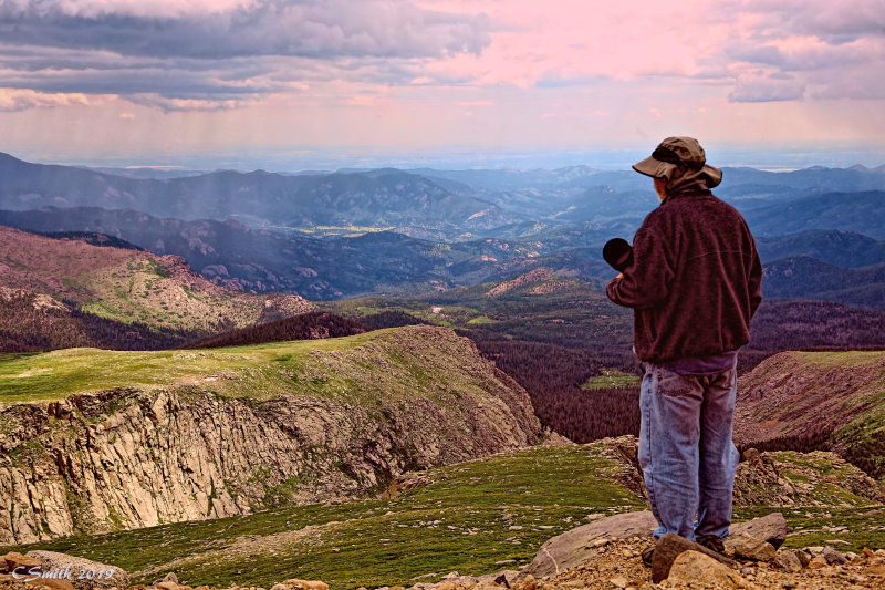 PHOTOGRAPHER TAKING IN THE VIEW