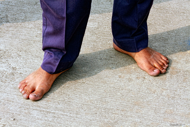 BARE FEET