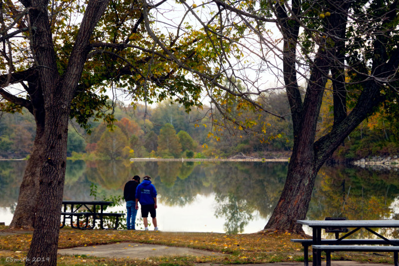 KIDS AT THE LAKE