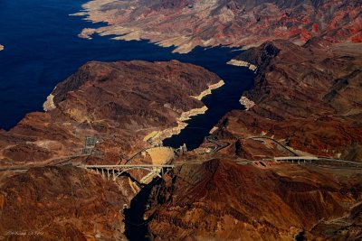 HOOVER DAM FROM THE AIR