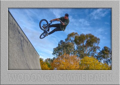 Skate Park in Willow Park, Wodonga