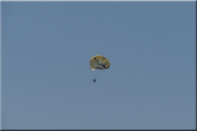 People Parachuting