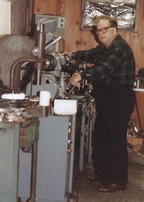 Basement workshop - 1981 the year Dad died