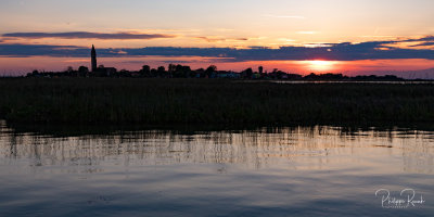 La nuit arrive sur Burano - Venezia 2019 - 1915