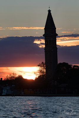 Clocher pench de Burano - Venezia 2019 - 1953