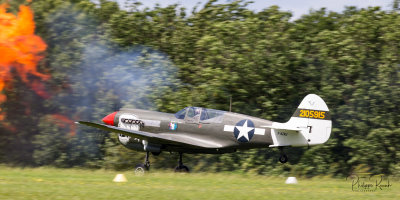 Scramble ! - Curtiss P-40N Warhawk - La Ferté-Alais 2019 - 9979