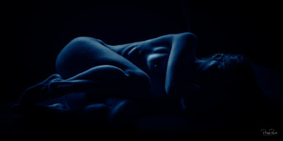 Position fœtale - Nu en Clair-Obscur - 5105-3