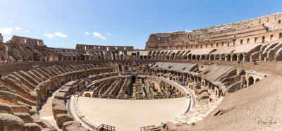 Rome - Coliseum - panorama-3766