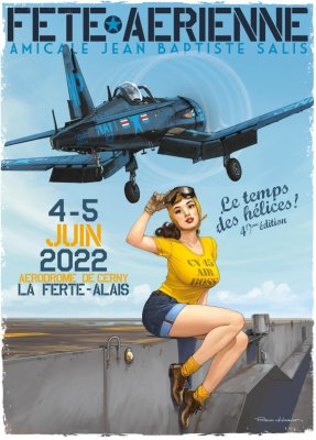 Affiche Fert-Alais 2022 - Le temps des hlices