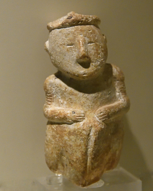Ankara Anatolian Civilizations Seated god figure june 2019 3178.jpg