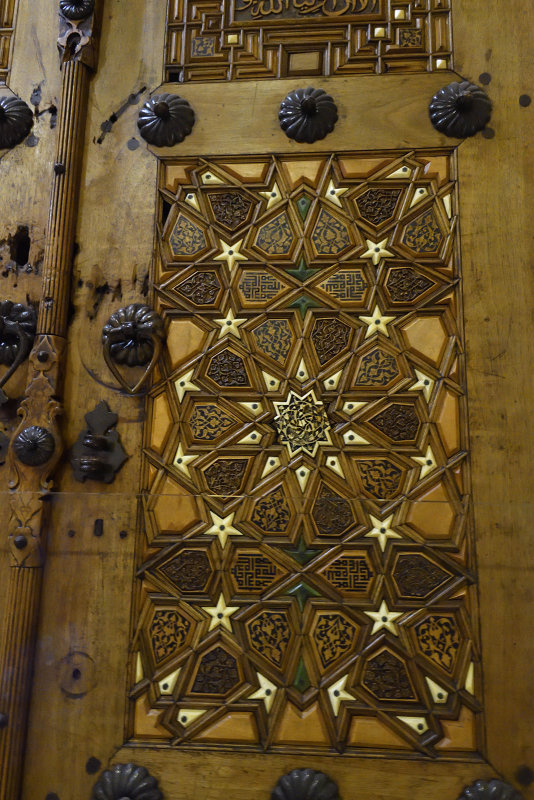 Ankara Ethnography museum Inner portal Haci Bayram mausoleum june 2019 3576.jpg