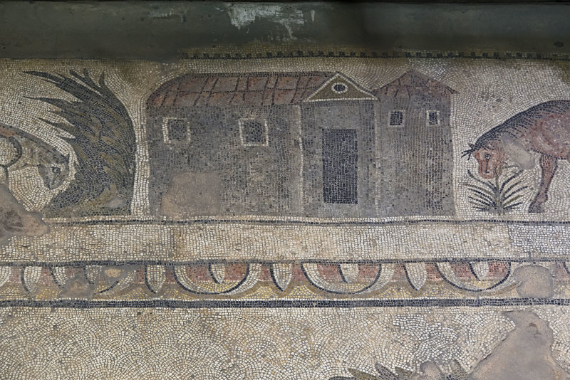 Urfa Haleplibahce Museum Achilles mosaic sept 2019 5107.jpg