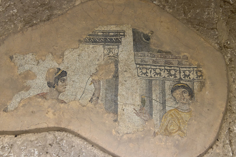 Urfa Haleplibahce Museum Achilles mosaic sept 2019 5112.jpg