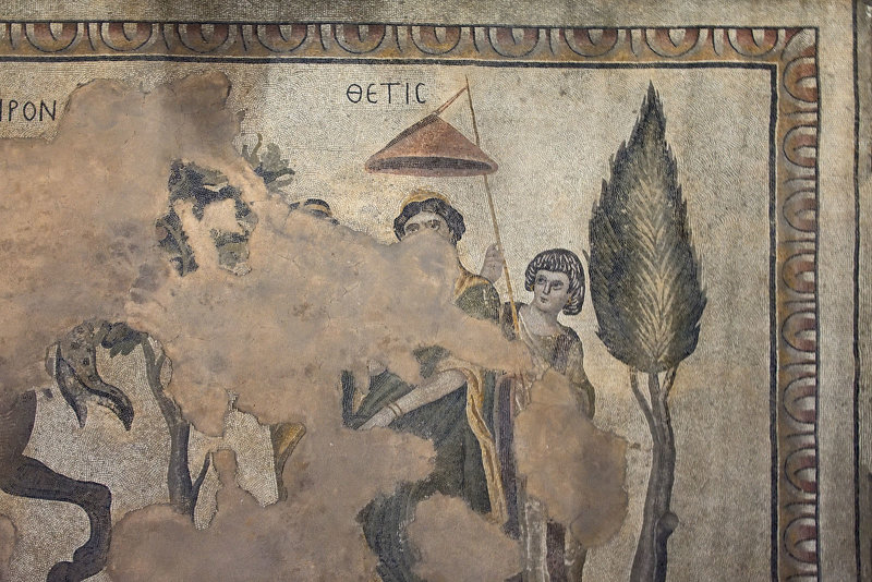 Urfa Haleplibahce Museum Achilles mosaic sept 2019 5135.jpg