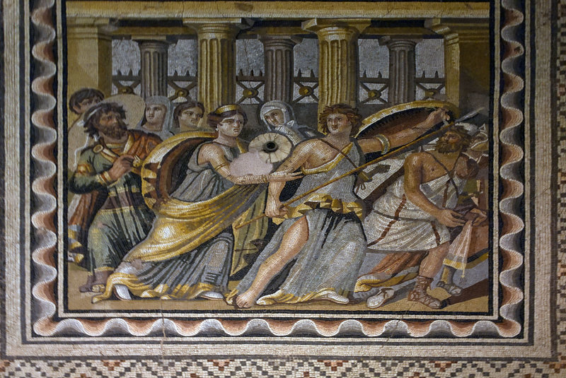 Gaziantep Zeugma museum Achilles mosaic sept 2019 4030.jpg