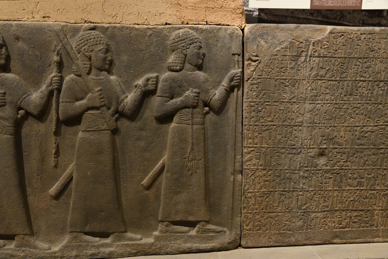 Gaziantep Archaeology museum Carchemish orthostats sept 2019 4323.jpg