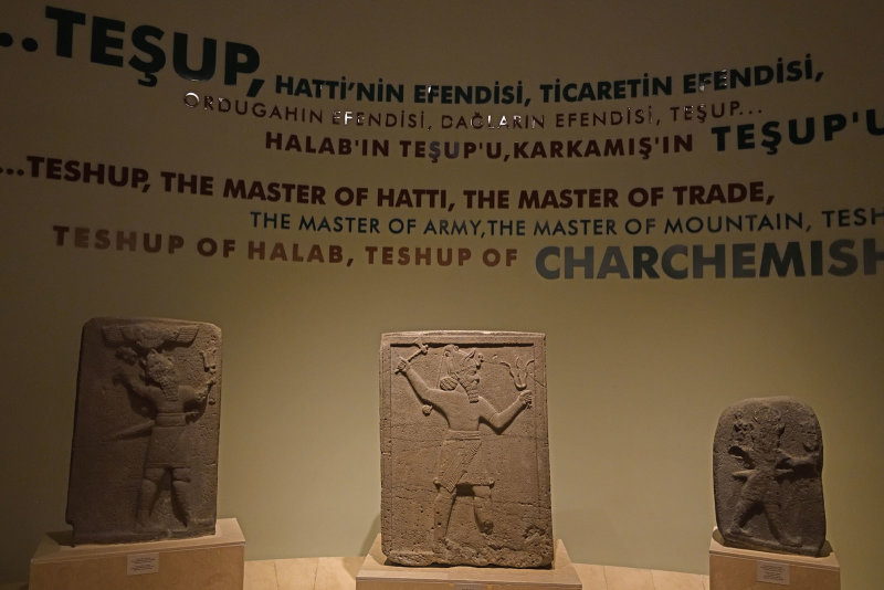 Gaziantep Archaeology museum Teshup Relief sept 2019 4291.jpg