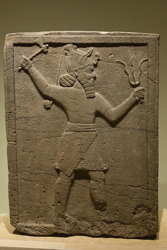 Gaziantep Archaeology museum Teshup Stele sept 2019 4294.jpg