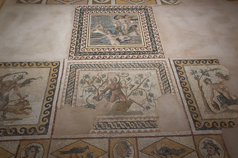 Antakya Archaeological Museum Satyr et al mosaic sept 2019 5876.jpg