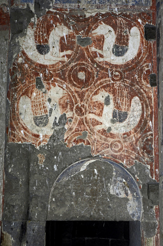 Ani Tigran Honents church 8 Interior Simurghs fresco 3666