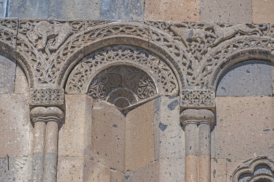 Ani church of St Gregory of Tigran Honents South side view arcade 5548