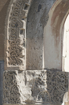 Ani church of St Gregory of Tigran Honents Entrance to narthex west side view detail 5561