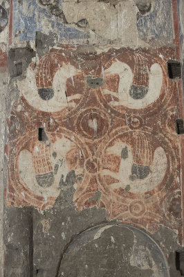 Ani Tigran Honents church 8 Interior Simurghs fresco 5588