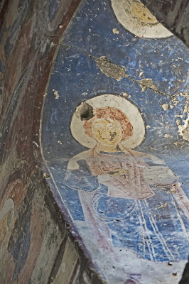 Ani Tigran Honents church 42 Interior Saints fresco 5590