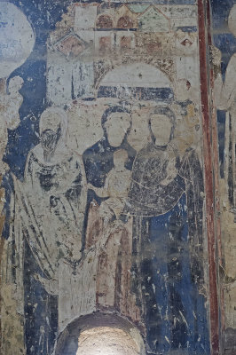 Ani Tigran Honents church 20 Interior maybe Presentation in the temple fresco 5596