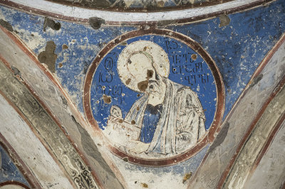 Ani Tigran Honents church 5a Interior Evangelist fresco 5598
