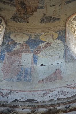 Ani Tigran Honents church 41 Interior Dome fresco 5601