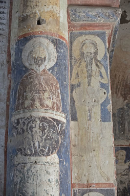 Ani Tigran Honents church 60 Interior Saints fresco 5612