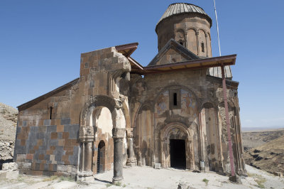 Ani church of St Gregory of Tigran Honents Entrance west side view 5630