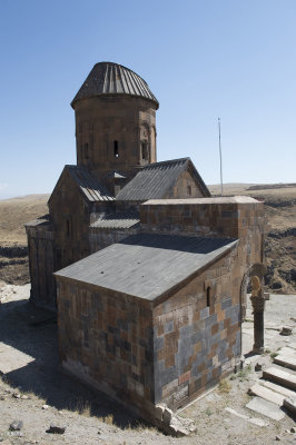 Ani church of St Gregory of Tigran Honents View from northwest 5633