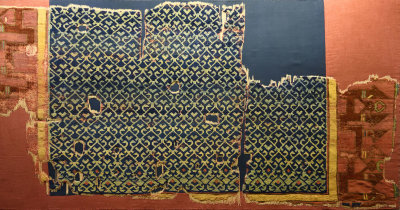 Istanbul Turkish and Islamic arts museum Carpet Anatolian Seljuk Konya 13th C june 2019 2262