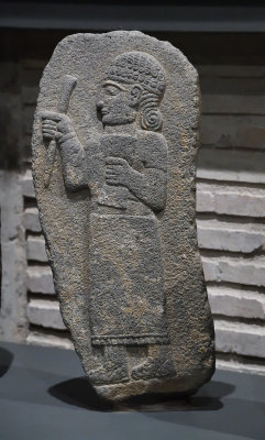 Adana Archaeological Museum Late Hittite Basalt Stele of Kahramanmaraş I 0219 (2).jpg