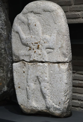 Adana Archaeological Museum Late Hittite Basalt Stele of Tarhunza 0221.jpg