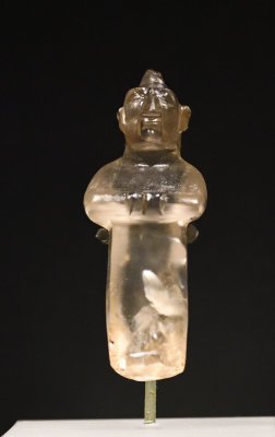 Adana Archaeological Museum Quartz God figurine Hittite empire 0228.jpg