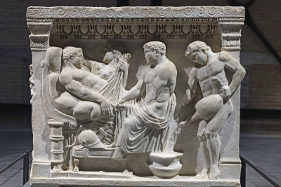 Adana Archaeological Museum Achilles' Sarcophagus 170-190 AD 0487.jpg