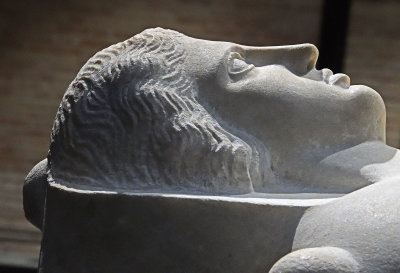 Adana Archaeological Museum Anthropoid sarcophagus Sidon type 0750.jpg