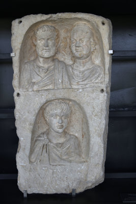 Adana Archaeological Museum Tombstone Roman Era 2-3rd AD 0311.jpg