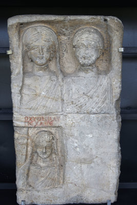 Adana Archaeological Museum Tombstone Roman Era 2-3rd AD 0313.jpg