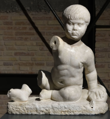 Adana Archaeological Museum Roman era Child statue 2nd AD 0482.jpg