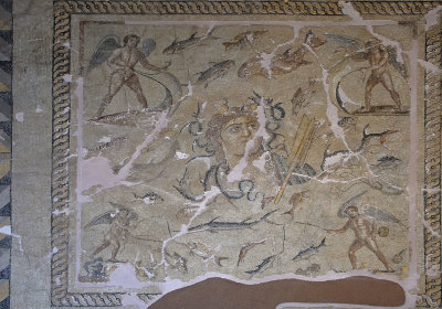 Adana Archaeological Museum Thetys Mosaic 1 3rd AD 0775.jpg