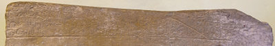 Nigde museum Porsuk inscription Late Hittite 8th BC panorama.jpg
