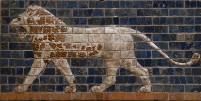 Istanbul Ancient Orient Museum Ishtar Gate animal june 2019 2176.jpg