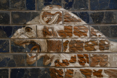 Istanbul Ancient Orient Museum Ishtar Gate animal june 2019 2177.jpg